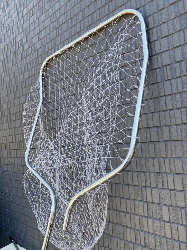 ステンレス製自作タモ！壊れたタモアミを移植！パイプベンダー素晴らしい！│海族船伊勢湾フィッシング