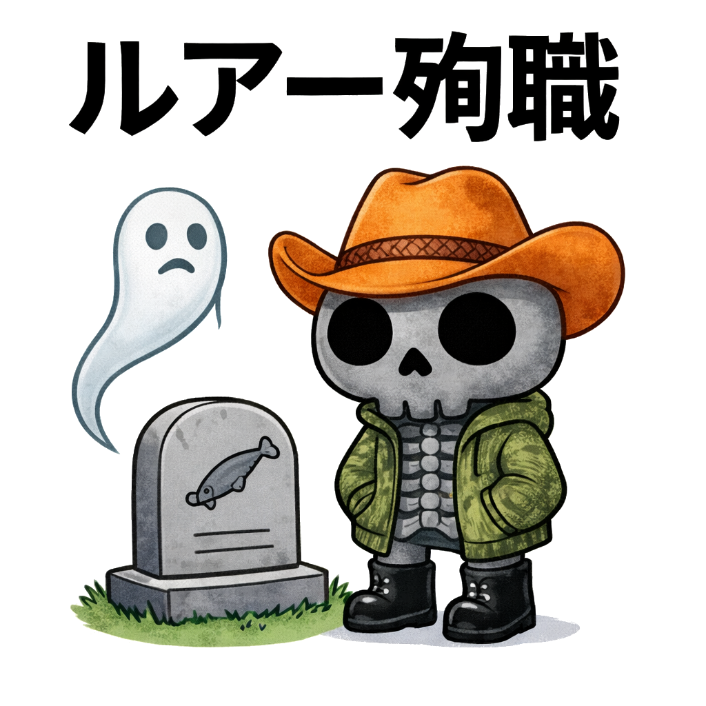 釣り専用LINEスタンプ「ホネオ」（デザインB）